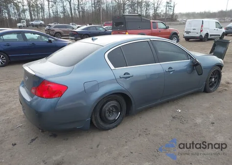 2007 Infiniti G35X z USA, uszkodzony, nr VIN JNKBV61F87M818688